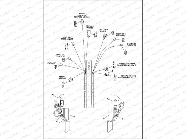 WIRING HARNESS, MAIN (1 OF 5)