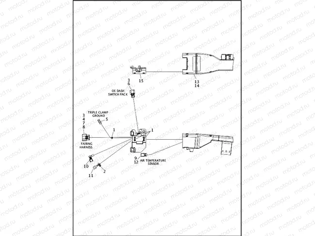 WIRING HARNESS, MAIN (1 OF 8)