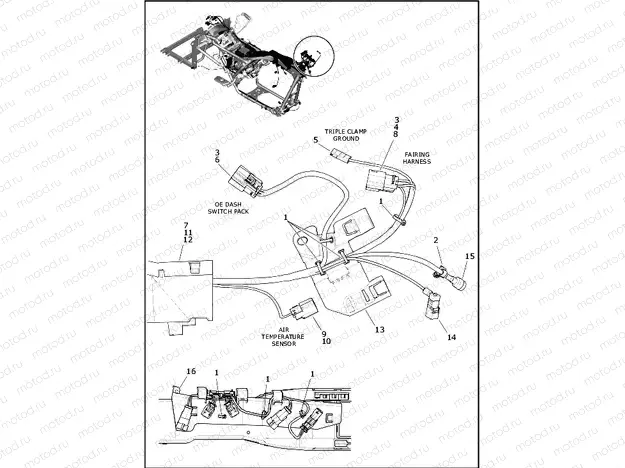 WIRING HARNESS, MAIN - (1 OF 9)