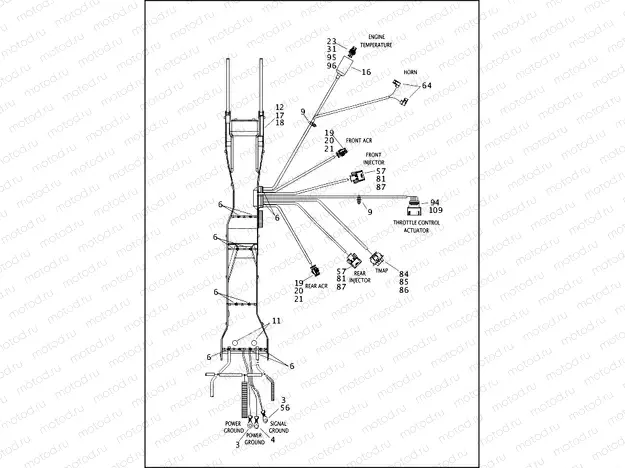 WIRING HARNESS, MAIN (2 OF 6)