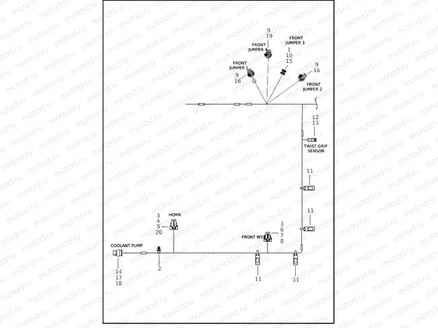 WIRING HARNESS, MAIN (2 OF 6)