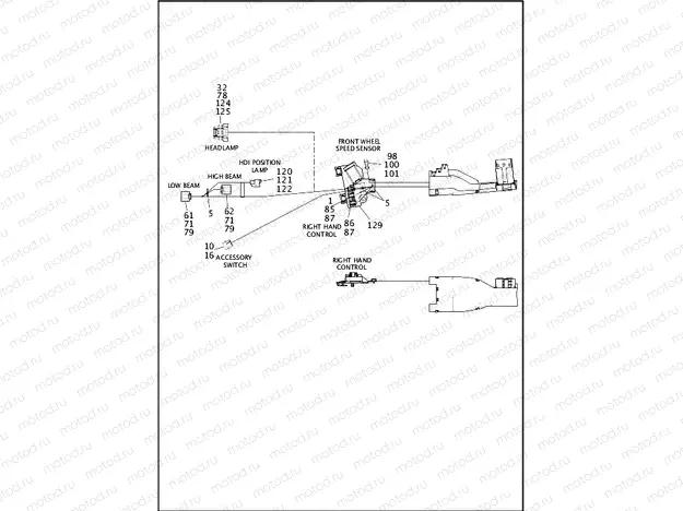 WIRING HARNESS, MAIN (2 OF 8)