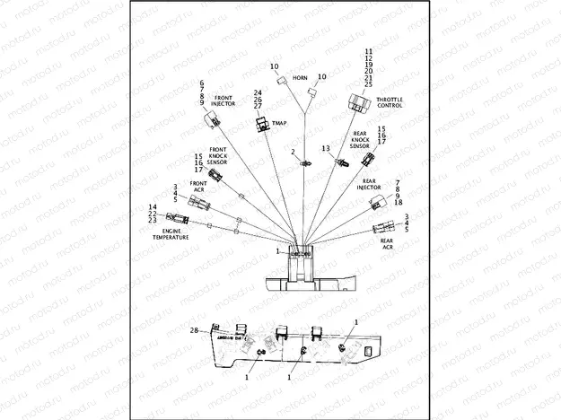 WIRING HARNESS, MAIN (3 OF 8)