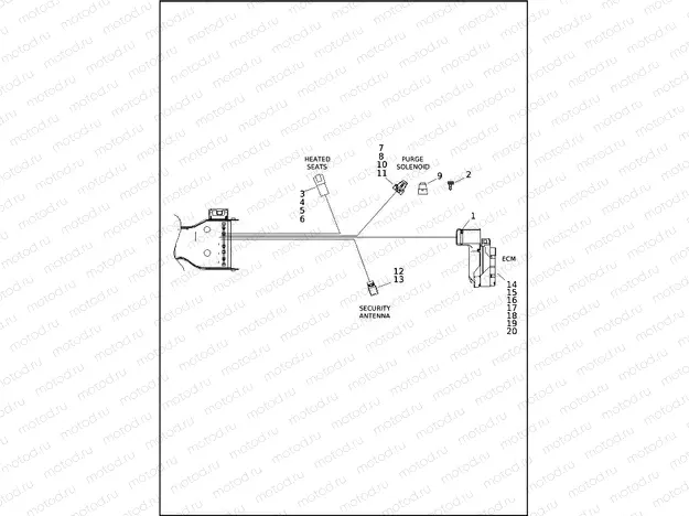WIRING HARNESS, MAIN (4 OF 10)