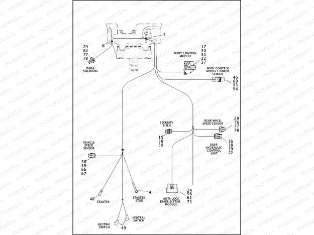 WIRING HARNESS, MAIN (4 OF 5)