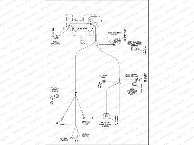 WIRING HARNESS, MAIN (4 OF 5)