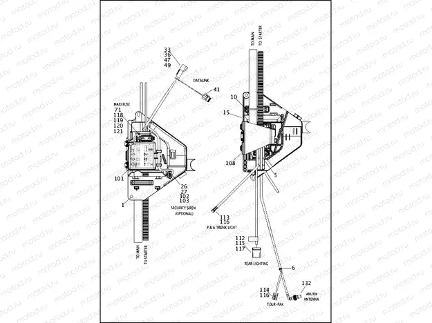 WIRING HARNESS, MAIN (4 OF 6)