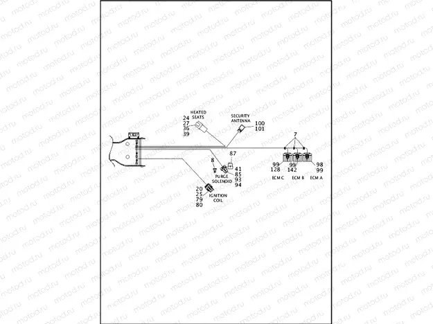WIRING HARNESS, MAIN (4 OF 8)