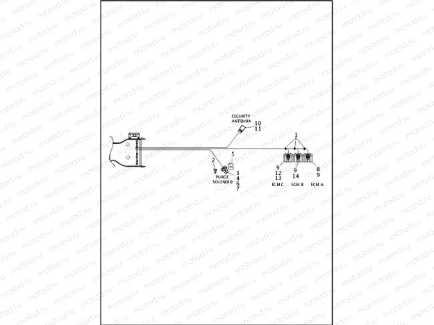 WIRING HARNESS, MAIN (4 OF 8)