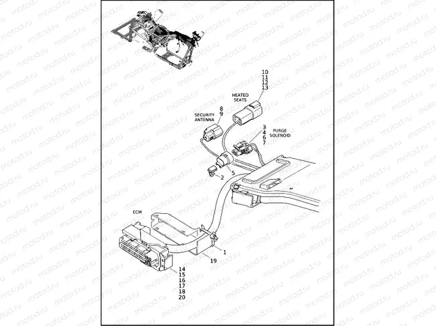 WIRING HARNESS, MAIN - (4 OF 9)