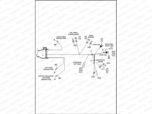 WIRING HARNESS, MAIN (5 OF 8)