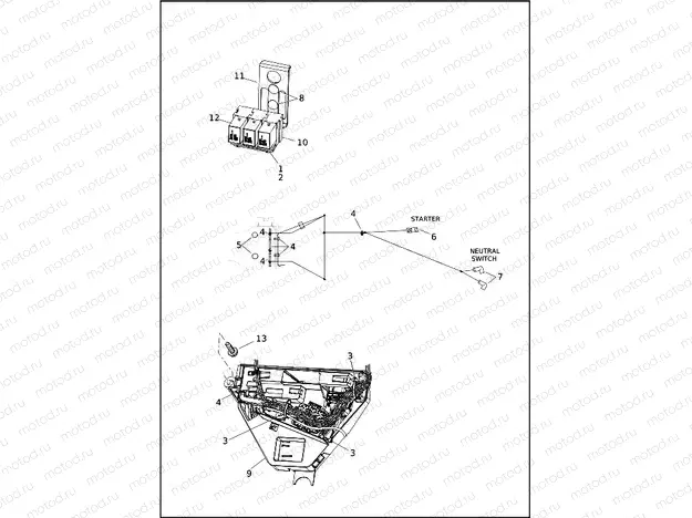 WIRING HARNESS, MAIN (6 OF 10)