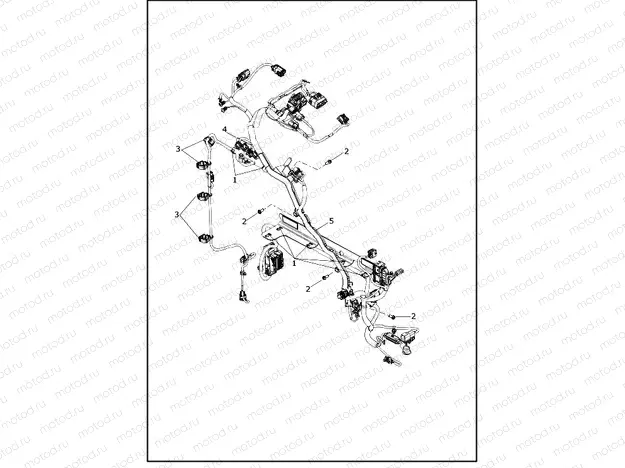 WIRING HARNESS, MAIN (6 OF 6)