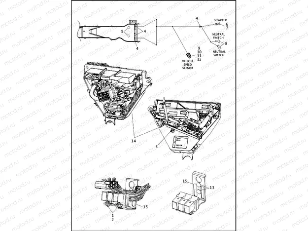 WIRING HARNESS, MAIN (6 OF 8)