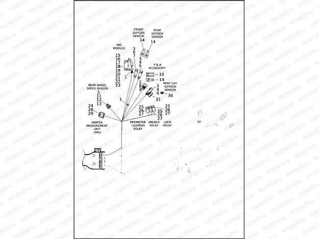 WIRING HARNESS, MAIN (7 OF 10)