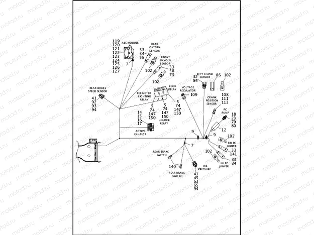 WIRING HARNESS, MAIN (7 OF 8)