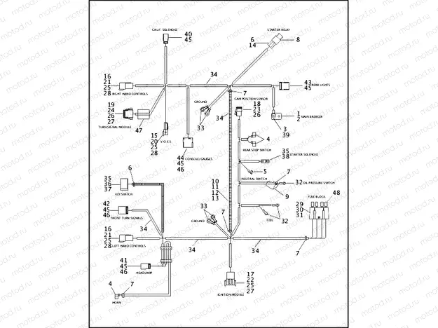 WIRING HARNESS, MAIN