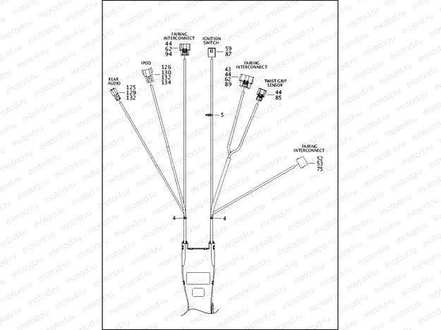 WIRING HARNESS, MAIN, ABS (1 OF 5)