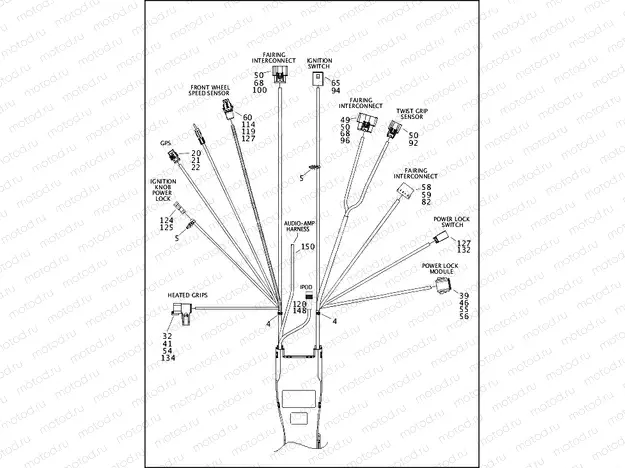 WIRING HARNESS, MAIN, ABS (1 OF 5)