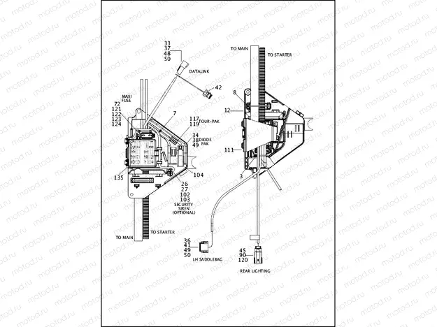 WIRING HARNESS, MAIN, ABS (4 OF 5)