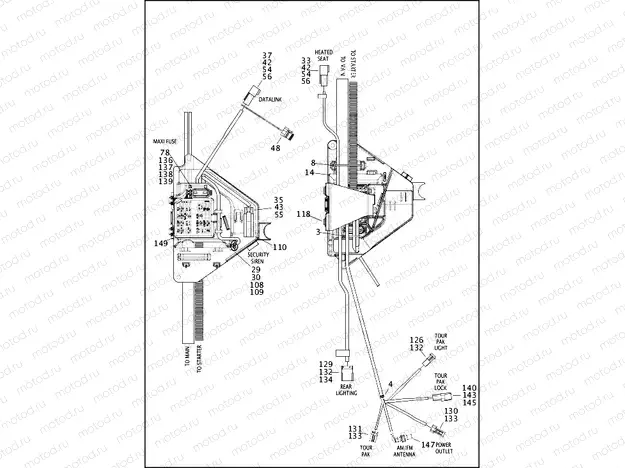 WIRING HARNESS, MAIN, ABS (4 OF 5)