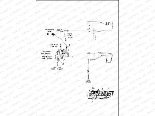 WIRING HARNESS, MAIN, ABS - FLHP (1 OF 8)