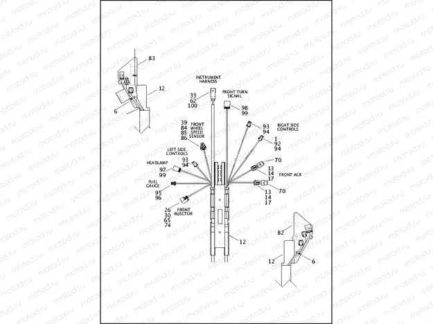 WIRING HARNESS, MAIN, ABS - FLS (1 OF 5)