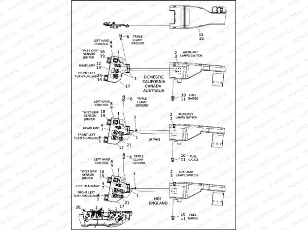 WIRING HARNESS, MAIN - FLRT (1 OF 9)