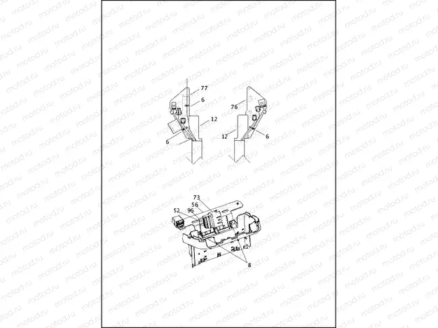 WIRING HARNESS, MAIN, NON-ABS - FLSTC, FLSTF, FLSTN & FLSTFB (6 OF 6)