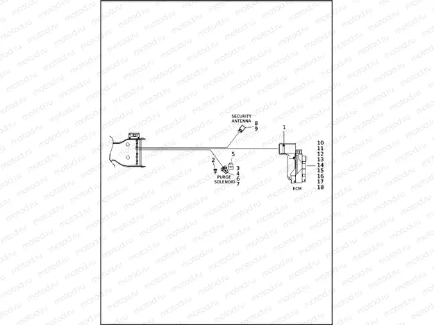 WIRING HARNESS, MAIN, NON-ABS - FLTRX (4 OF 8)