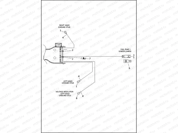 WIRING HARNESS, MAIN, NON-ABS - FLTRX (5 OF 8)