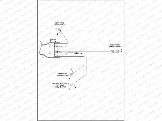 WIRING HARNESS, MAIN, NON-ABS - FLTRX (5 OF 8)