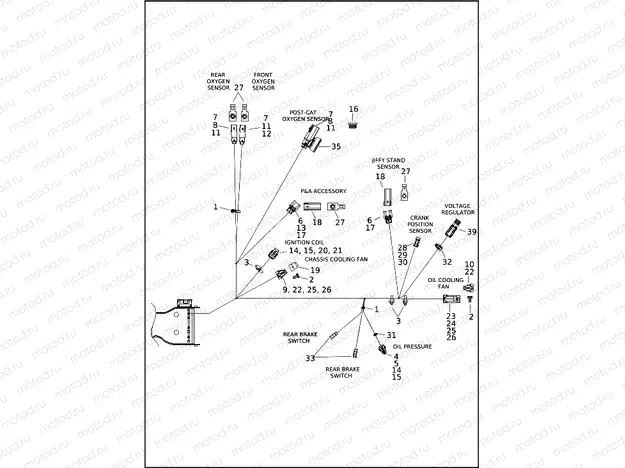 WIRING HARNESS, MAIN, NON-ABS - FLTRX (7 OF 8)