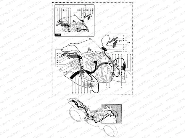 Wiring Harness - Mirrors