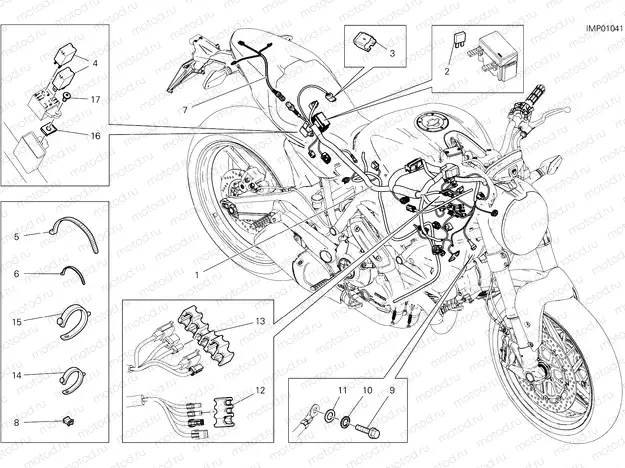 WIRING HARNESS [MOD:M 797]