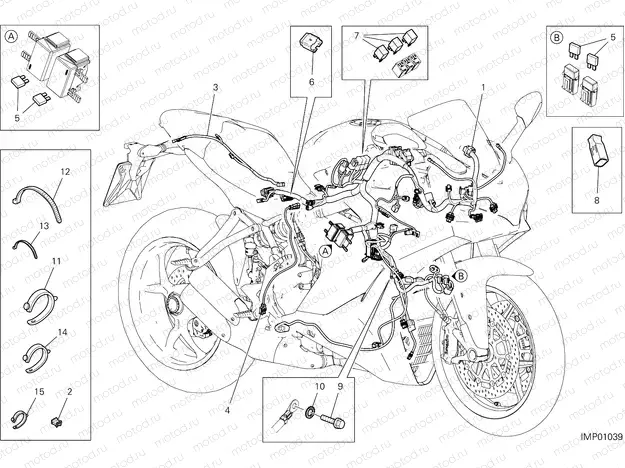 WIRING HARNESS [MOD:SS 939 S]