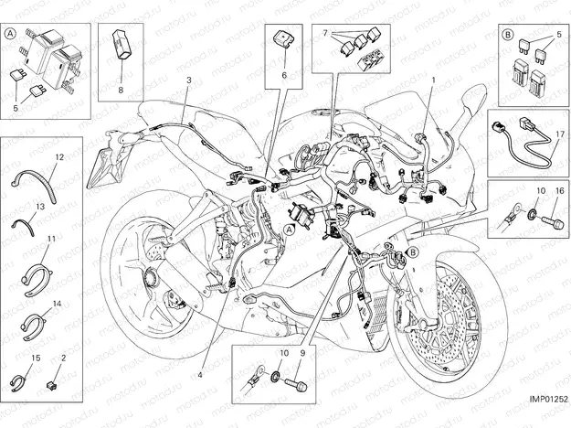 WIRING HARNESS [MOD:SS 939 S]