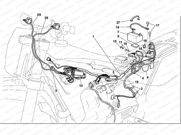 WIRING HARNESS (TC EU / SMR-TE USA)