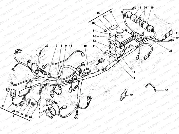 WIRING HARNESS » WIRING HARNESS