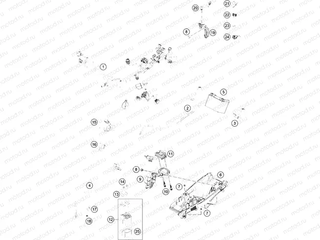 WIRING HARNESS|Frame|11