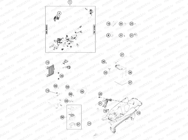 WIRING HARNESS|Frame|11