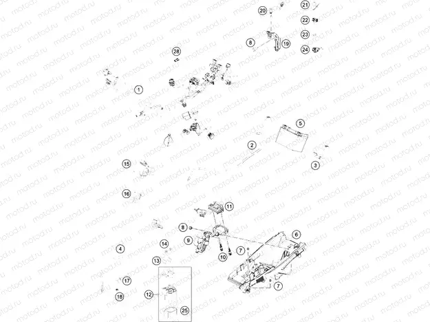 WIRING HARNESS|Frame|11
