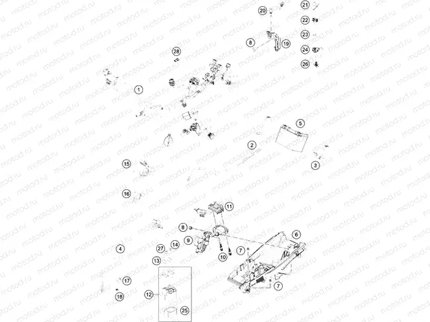 WIRING HARNESS|Frame|11