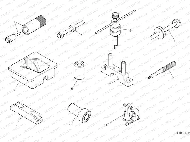 WORKSHOP SERVICE TOOLS (ENGINE)