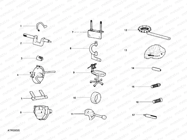 WORKSHOP SERVICE TOOLS, ENGINE I » UNCLASSIFIED
