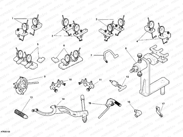 WORKSHOP SERVICE TOOLS, ENGINE I » UNCLASSIFIED