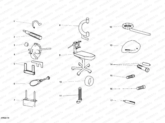 WORKSHOP SERVICE TOOLS, ENGINE I » UNCLASSIFIED