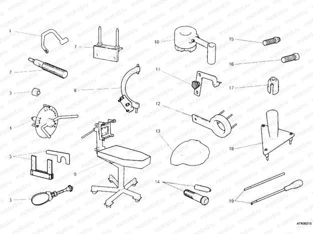 WORKSHOP SERVICE TOOLS, ENGINE I » UNCLASSIFIED