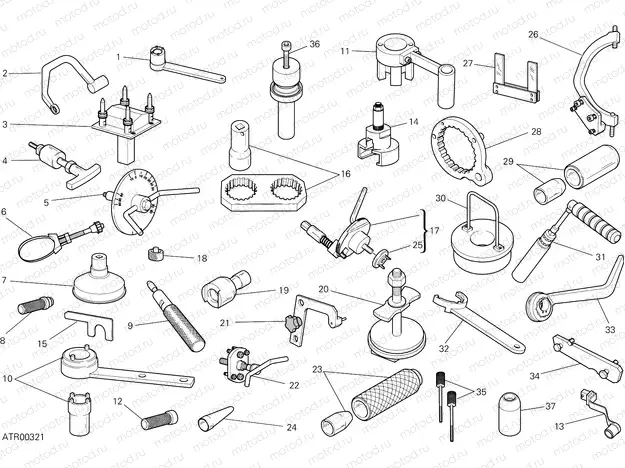 WORKSHOP SERVICE TOOLS (ENGINE) [MOD:HYM;XST:AUS,EUR,FRA,JAP,TWN]