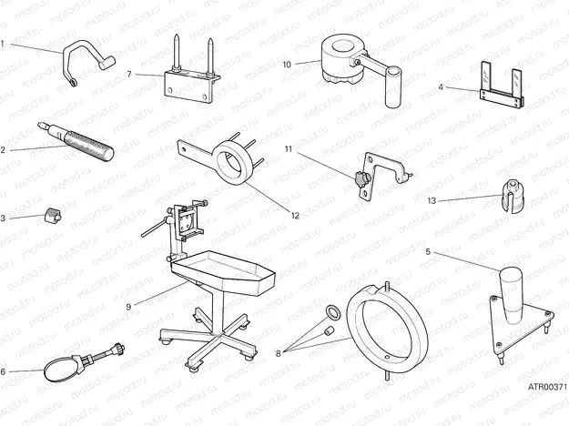WORKSHOP SERVICE TOOLS, ENGINE [MOD:XDIAVEL]